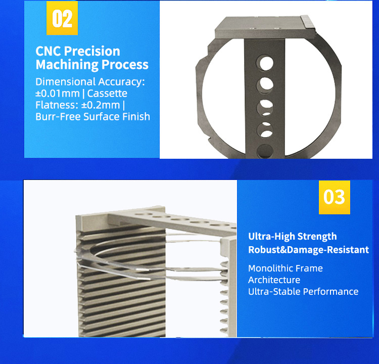 6 inch 17 Slot Wafer Frame Cassette