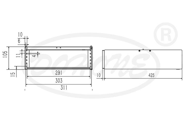 12 inch TPAK Substrate Cassette