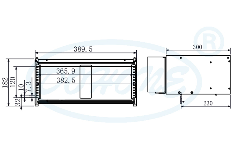 12 Inch 13 Slot Wafer Frame Cassette For Disco Equipment