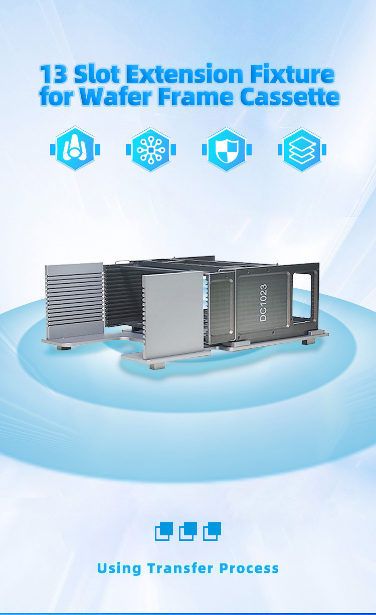 13 Slot Extension Fixture for Wafer Frame Cassette