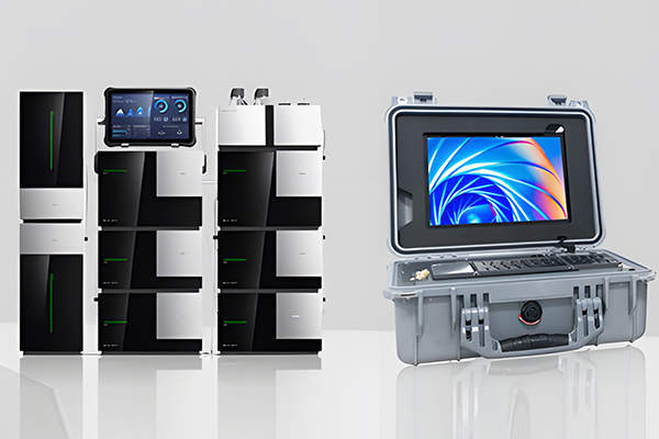 High performance liquid chromatography system: assists in the analysis of complex substances
