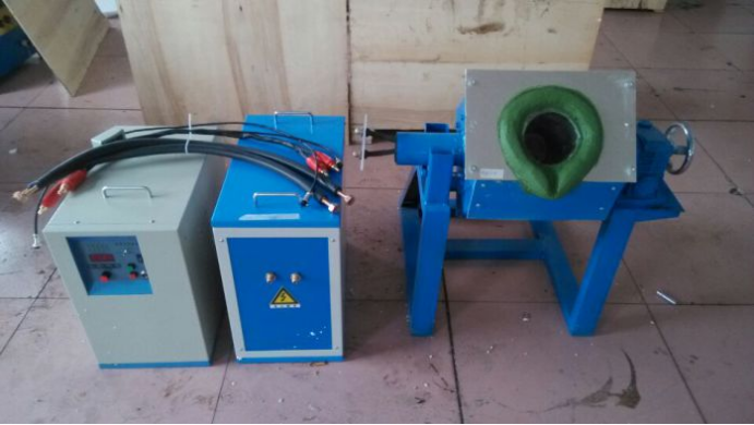 10KG to 1000kg Induction Foundry Melting Furnace for Scrap lead battery  Recycle Scrap Copper Scrap Aluminum