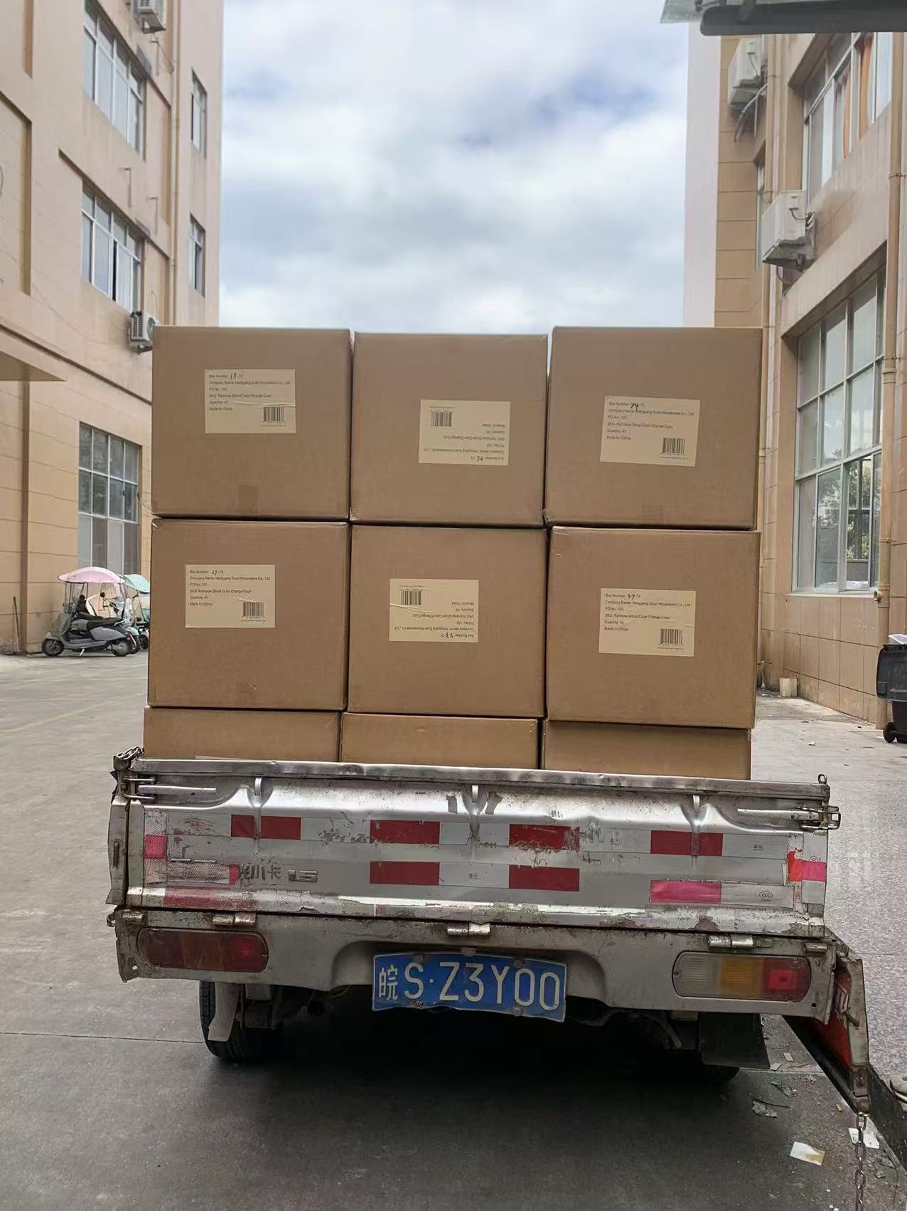 Suan Houseware Ships Latest Plastic Color Change Cups to U.S. Client  