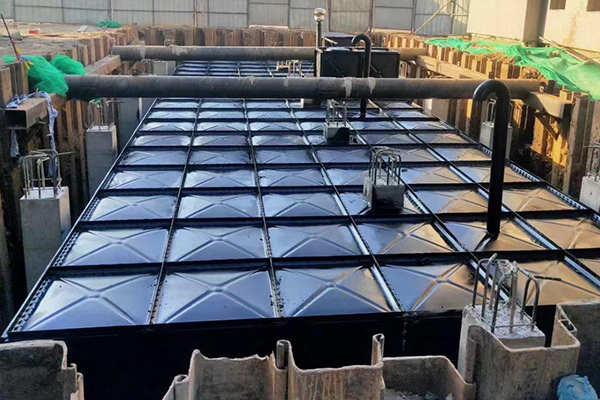Buried Water Tank