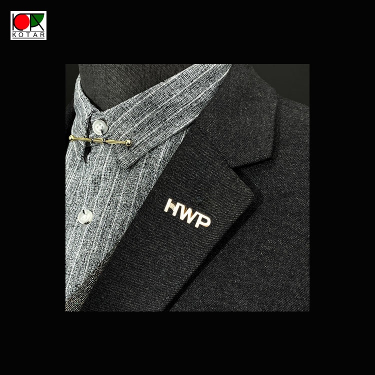 Meaningful suit pin badge