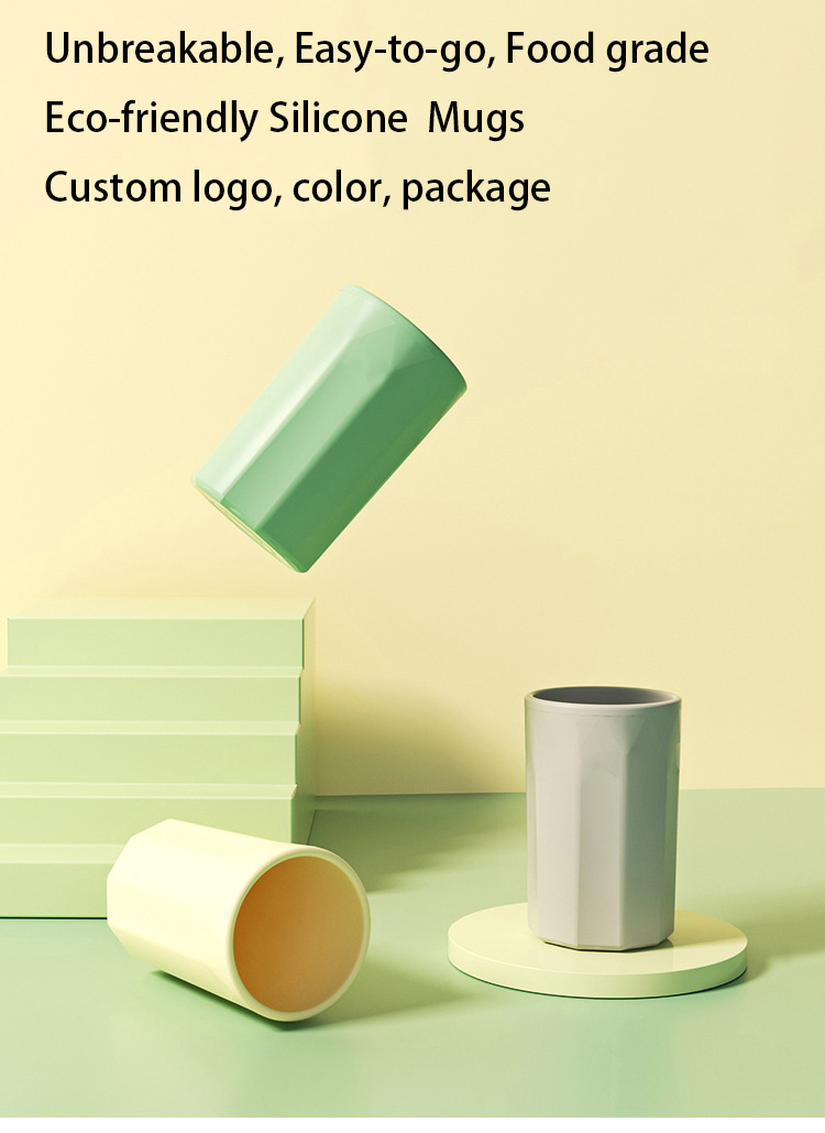 Eco-friendly Silicone Travel Mugs