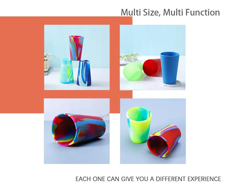 Luxury Silicone Drinking Cups