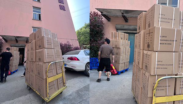 The loading and unloading of containers in April 2025 was successfully completed, and trade logistics continued to be smooth
