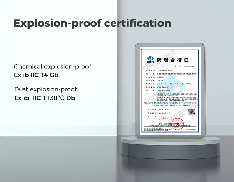 V2-XUXIN Rugged Explosion-Proof Moblie Phone