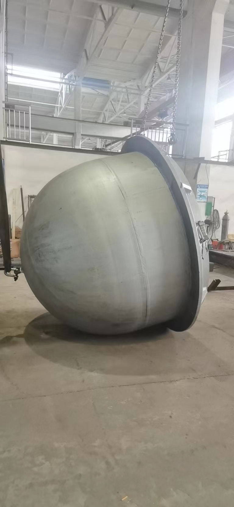 Customized Size of from 2T to 100T Lead Production Smelting Pot for Car Scrap Lead Battery Metal Recycling Equipment