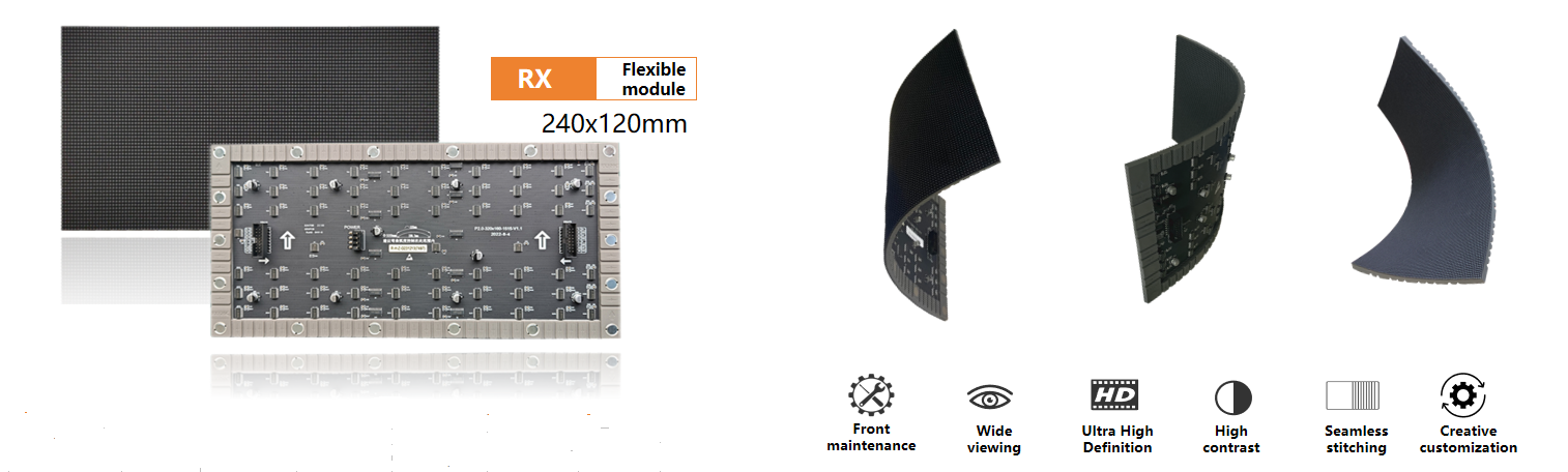 Creative Flexible LED Screen