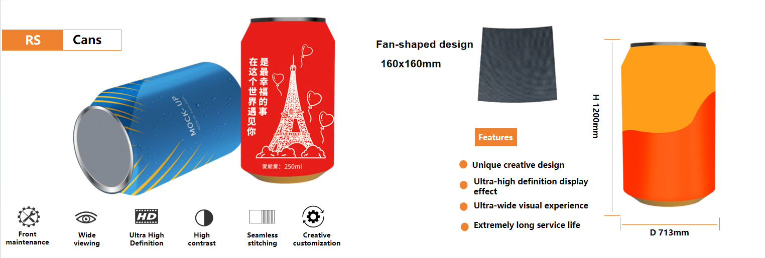 Creative Flexible LED Screen