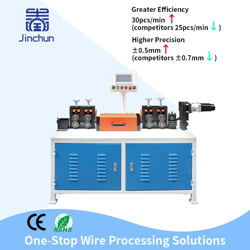 Fixed-Cut Wire Straightening and Cutting Machine