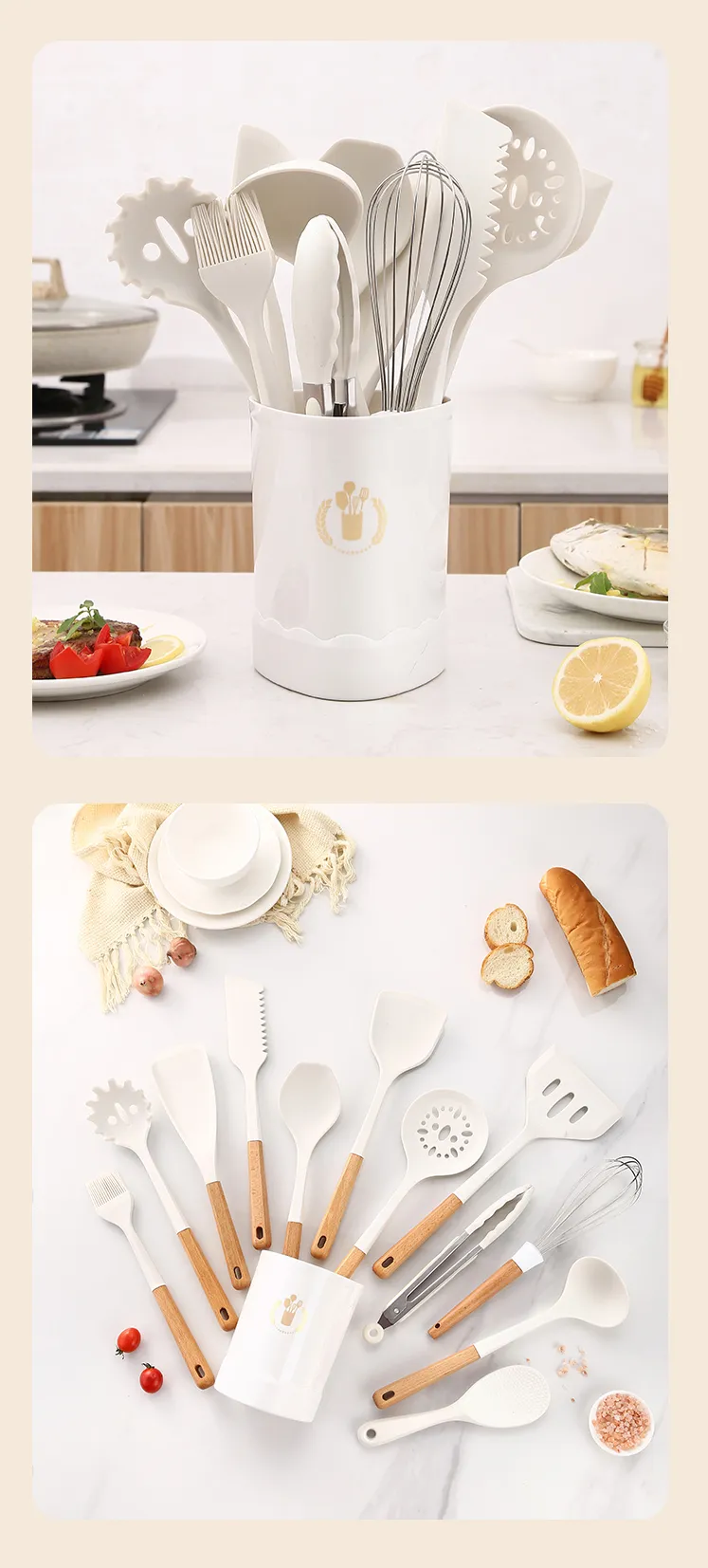 Wholesale Eco Silicone Kitchen Tools