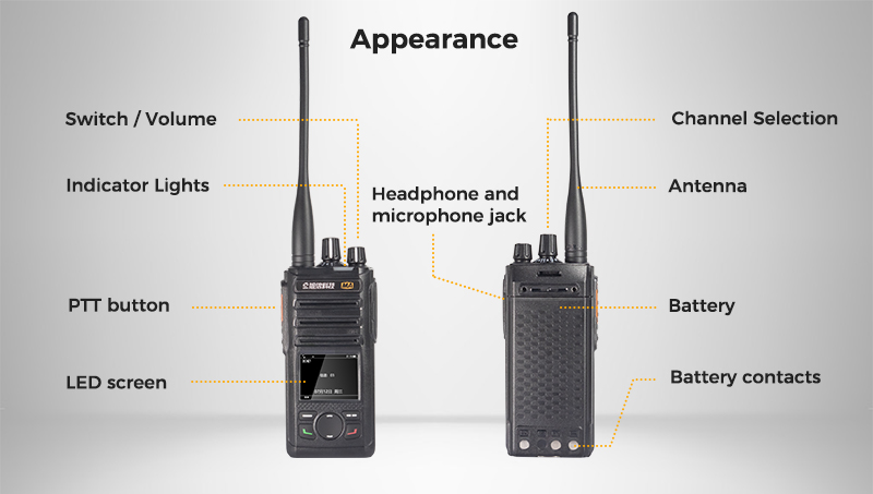 XUXIN KTW386 Explosion-proof walkie-talkie