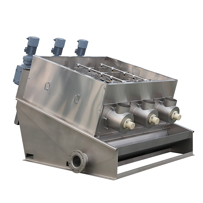 Wastewater Treatment Multi-Disk Volute Screw Filter Press