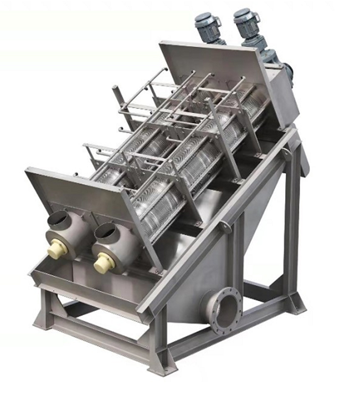 Wastewater Treatment Multi-Disk Volute Screw Filter Press