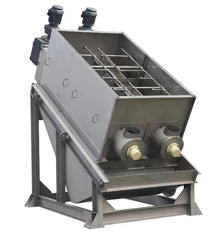 Wastewater Treatment Multi-Disk Volute Screw Filter Press