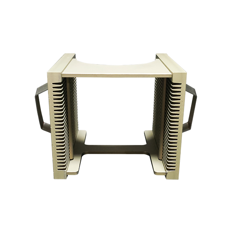 6 Inch 25 Slot Metal Wafer Cassette(4.76mm Slot Pitch)