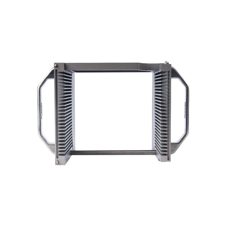 6 Inch 25 Slot Metal Wafer Cassette(4.76mm Slot Pitch)