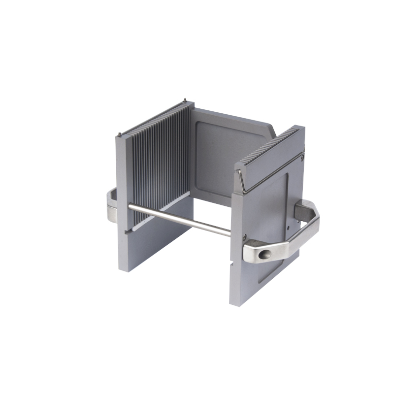 6 Inch 25 Slot Metal Wafer Cassette(4.76mm Slot Pitch)