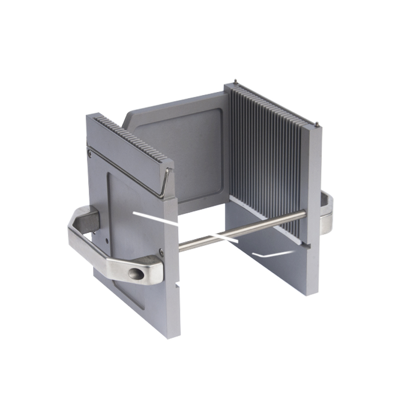6 Inch 25 Slot Metal Wafer Cassette(4.76mm Slot Pitch)