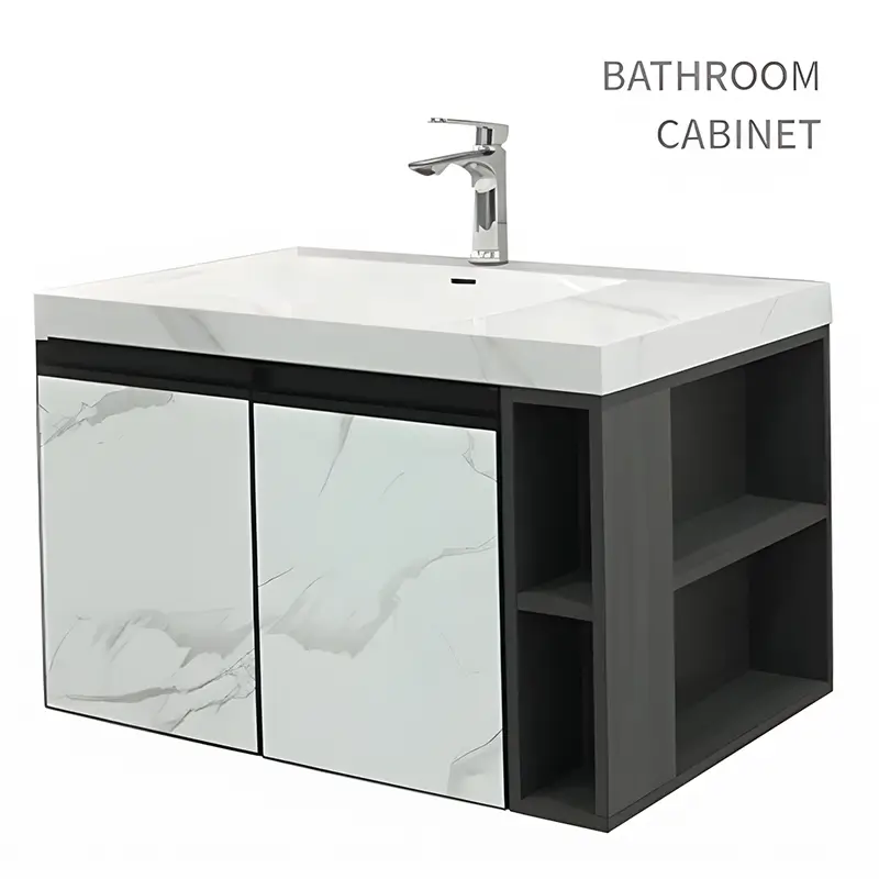 40-Inch Integrated Bathroom Sink