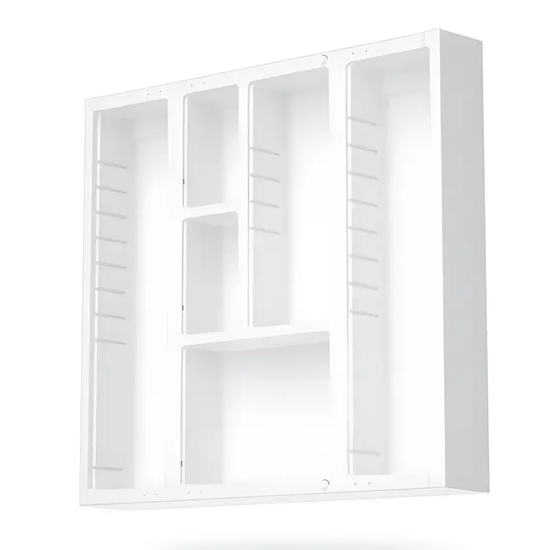 24-inch SMC Anti-Fog Bathroom Mirror Cabinet