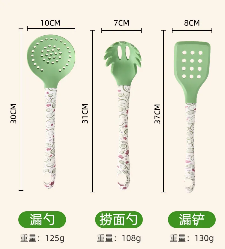 Professional 5-Piece Silicone Cooking Utensil Set