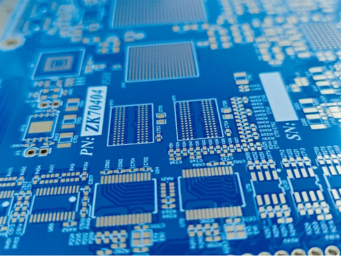 14-Layer ENIG Copper-Filled Via PCB