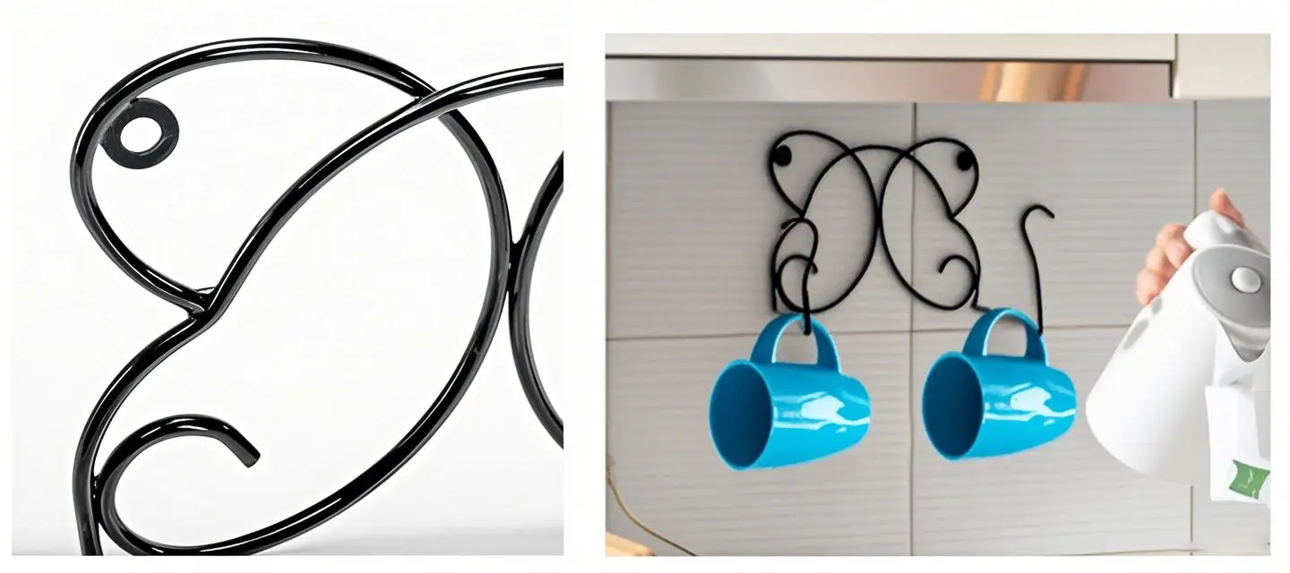 How Does 3D Wire Rotating Bending Machine Mass-Produce Custom Kitchen Wire Hooks from 2–6mm Iron Wire?