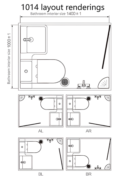 10 Series Fabricated Bathroom