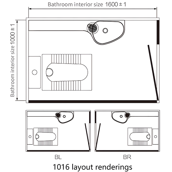 10 Series Fabricated Bathroom