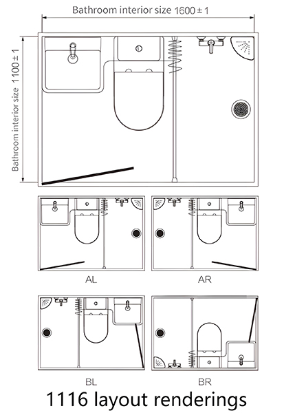 11 Series Prebuilt Bathroom Solutions