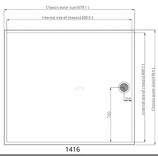 14 Series Waterproof Modular Bathroom