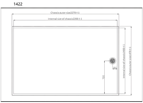 14 Series Waterproof Modular Bathroom