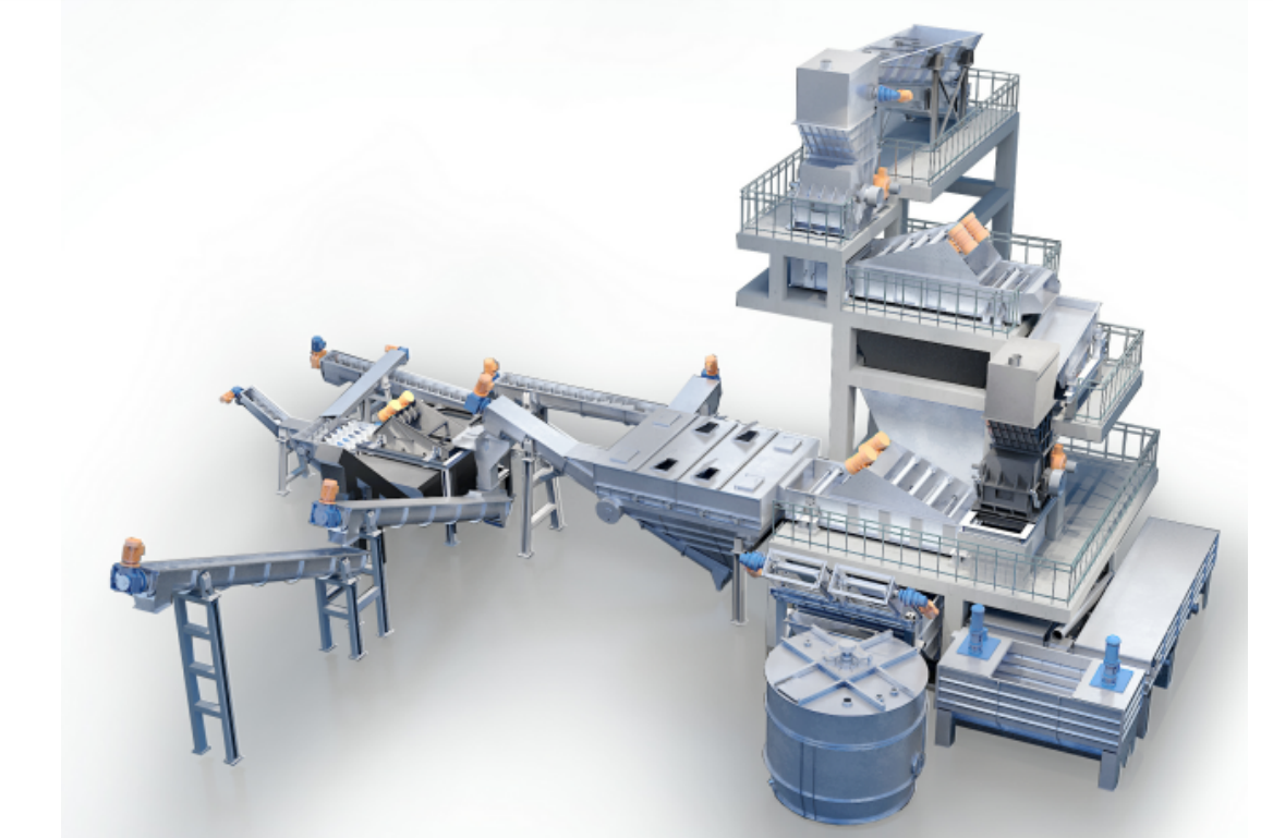 5T to 10T Per Hour  Customized Automatic Crushing and Sorting Machine System for Waste  Lead-acid Battery Recycle