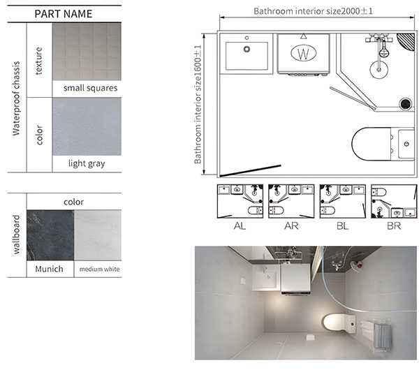 16 Series All-in-One Bathroom Kit