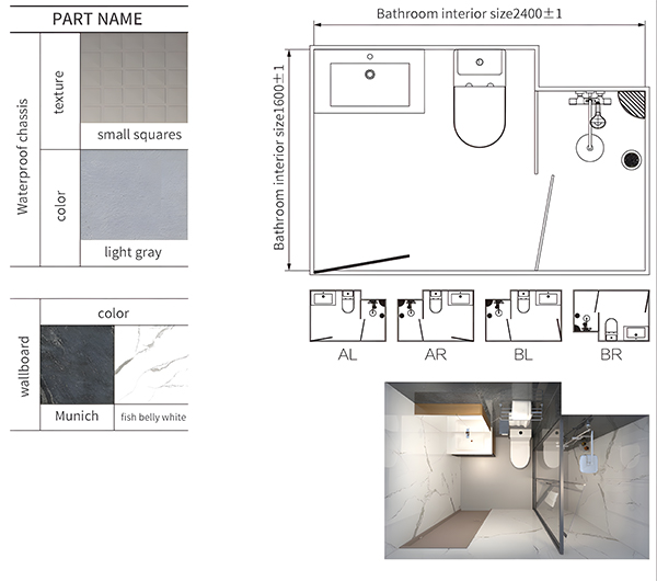 16 Series All-in-One Bathroom Kit
