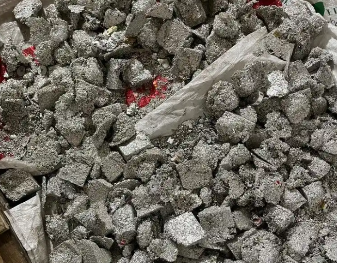 Tin recycling process