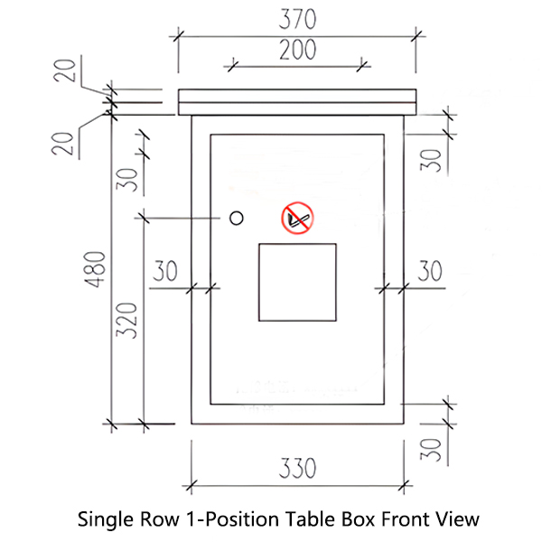 SMC Utility Box For Gas Meter