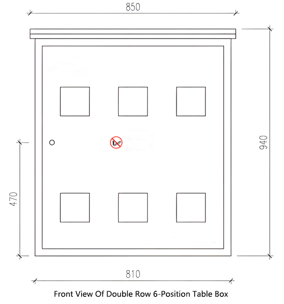 SMC Gas Meter Box