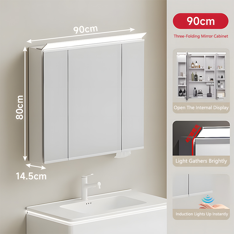36-inch Dehumidifying Mirror Cabinet