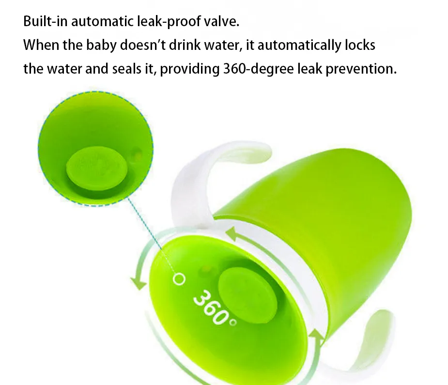 Dentist-Approved 360° Sippy Cup