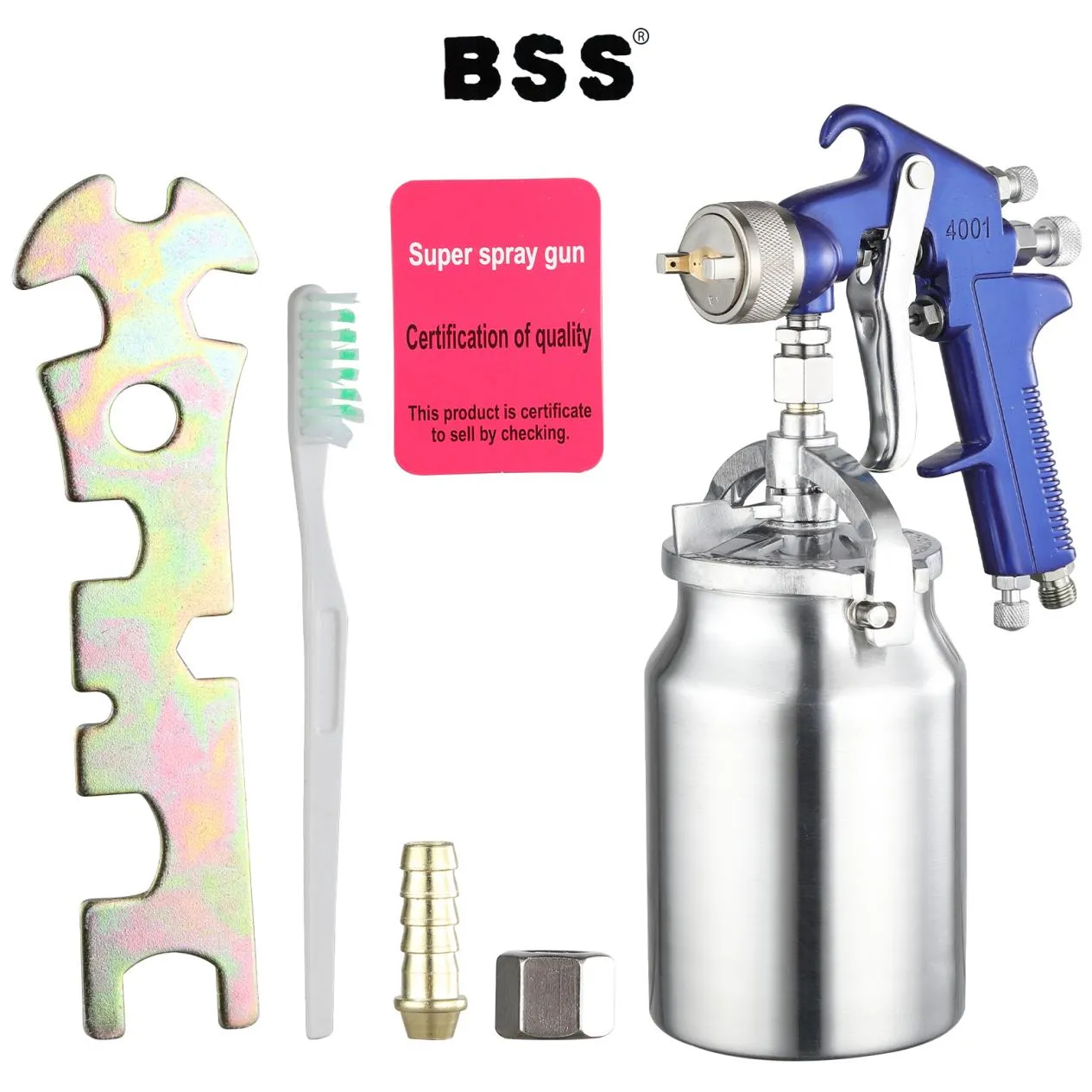 Aluminum Alloy Body Pure Copper Clamp Lightweight Design Spray Gun