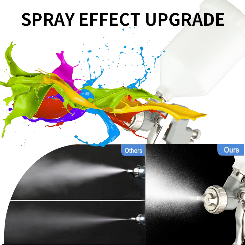 Fine Atomized Particles And High Uniformity Of The Paint Film Precise Atomisation Technology Spray Gun