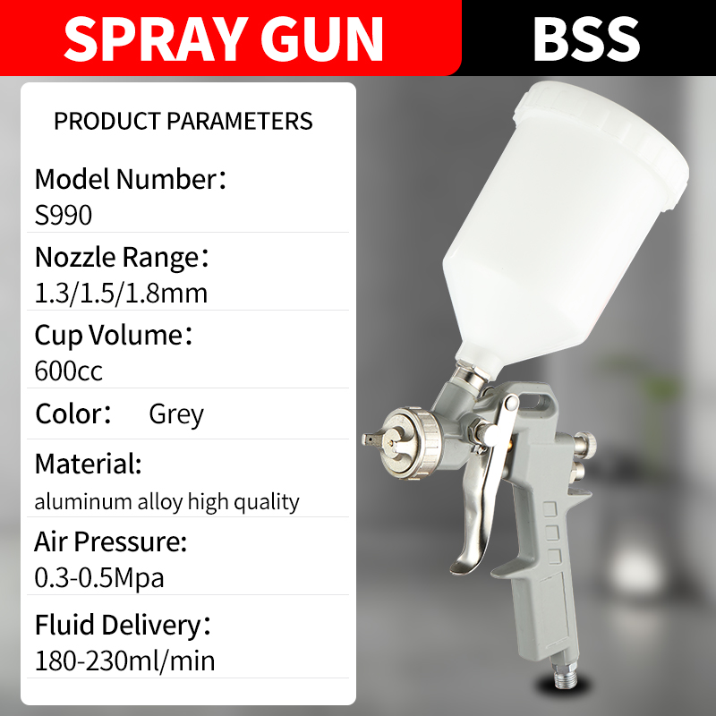 Fine Atomized Particles And High Uniformity Of The Paint Film Precise Atomisation Technology Spray Gun