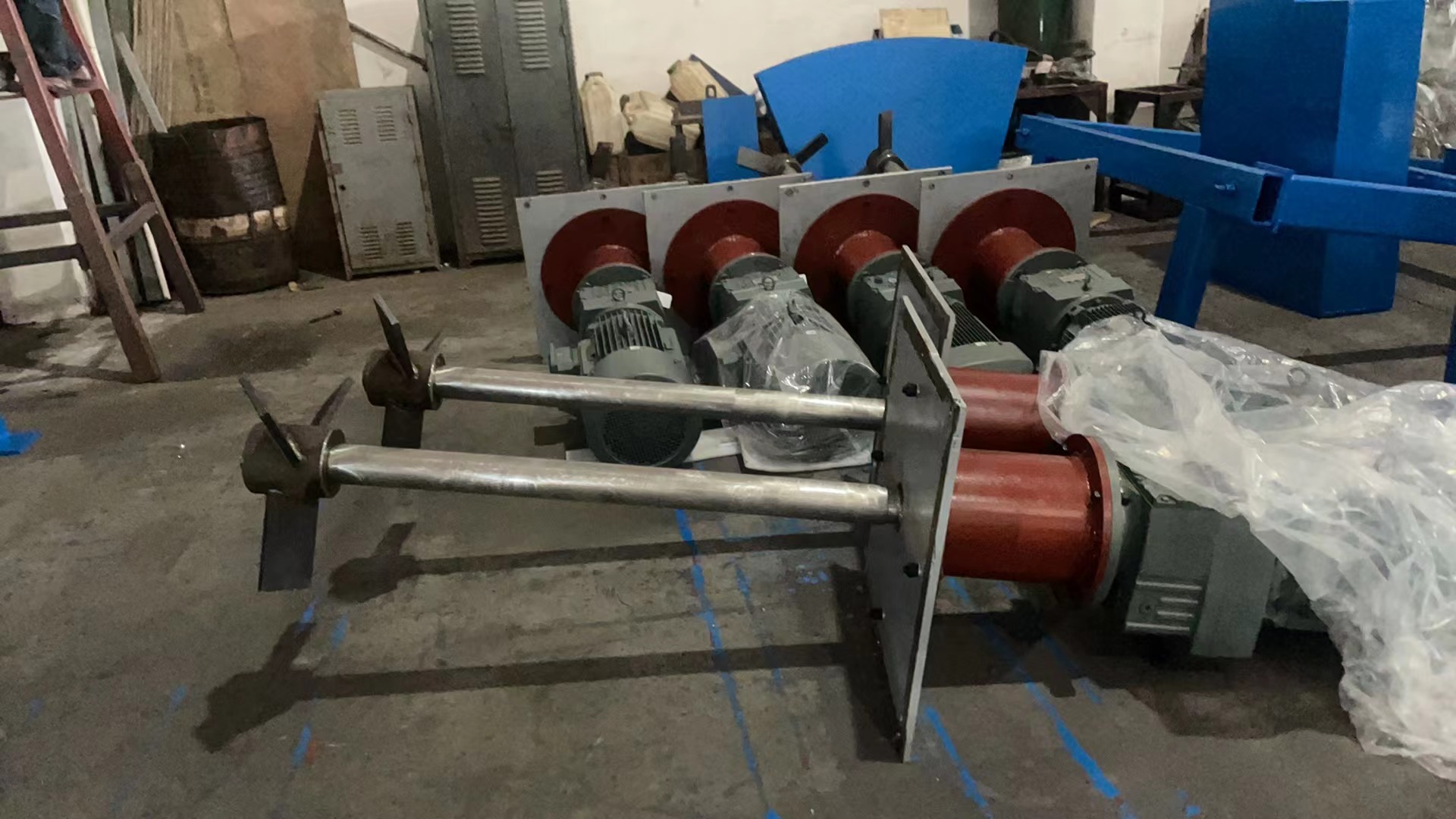  Mixing  Machine from 2T to 150T for lead pot of lead refining furnace for scrap lead battery recycle