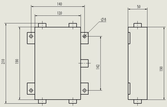 4/6/8/10/12 Wire Loadcell Stainless Steel Junction Box