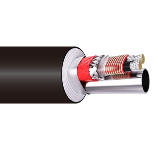 parallel constant power electric heating composite pipe bundle